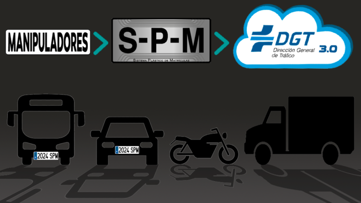 SPM completa la integración en el registro de placas de la DGT